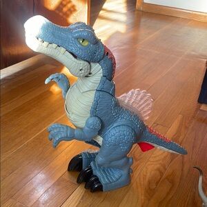 Gray Dinosaur Reptile Toy